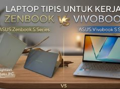 Laptop Tipis untuk Kerja: Zenbook & Vivobook S Ringan untuk Profesional Mobile Laptop Tipis untuk Kerja: Zenbook & Vivobook S